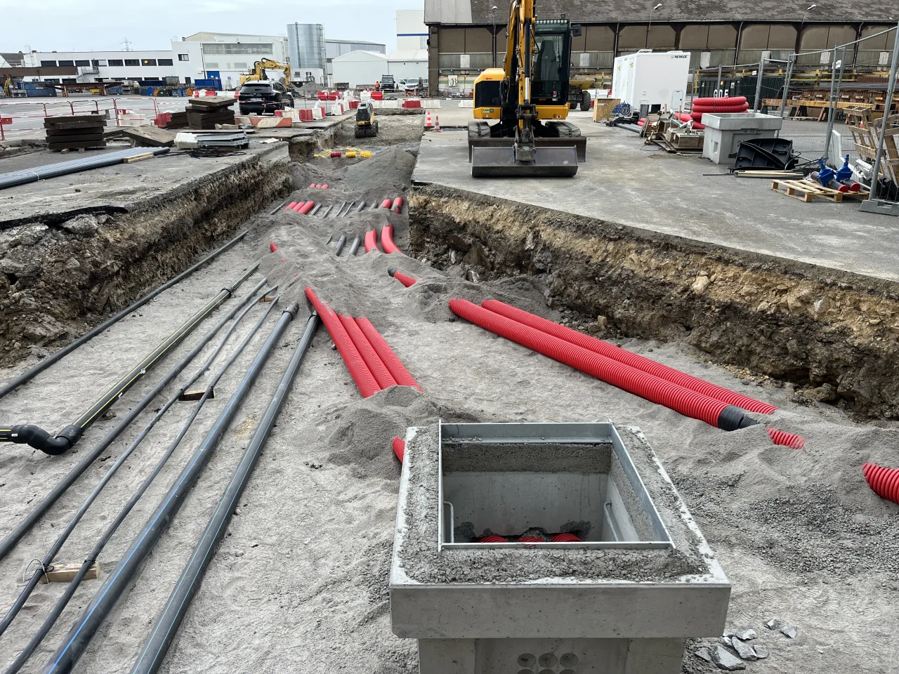 Dévoiement multi-réseaux – Chantiers de l'Atlantique